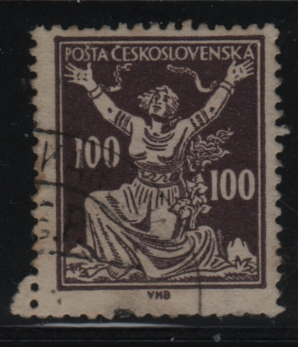 Tsjecho-Slowakije Mi.-Nr. 177A (CZ-0018)