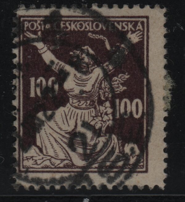 Tsjecho-Slowakije Mi.-Nr. 177B (CZ-0019)