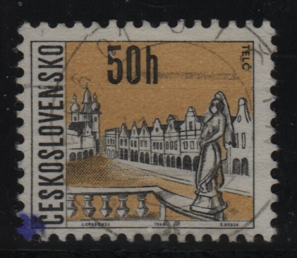 Tsjecho-Slowakije Mi.-Nr. 1658y (CZ-0053)
