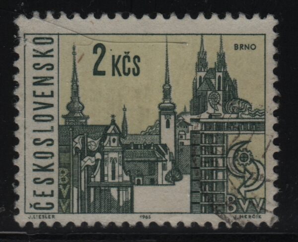 Tsjecho-Slowakije Mi.-Nr. 1580x (CZ-0058)