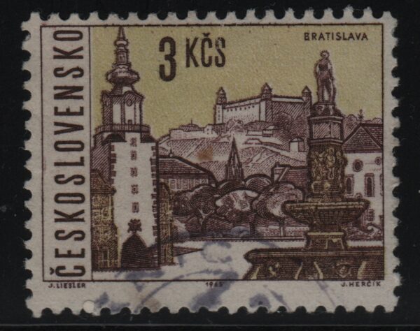 Tsjecho-Slowakije Mi.-Nr. 1581x (CZ-0059)