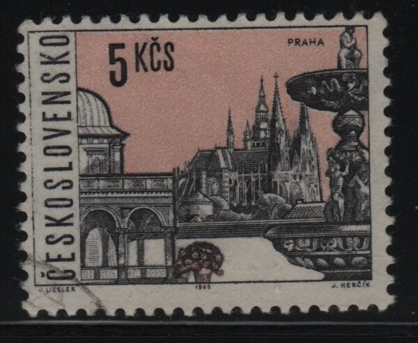 Tsjecho-Slowakije Mi.-Nr. 1582x (CZ-0061)