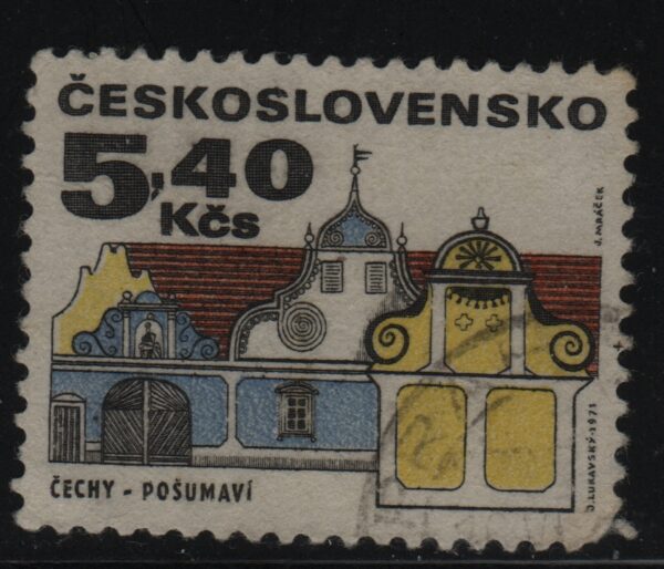 Tsjecho-Slowakije Mi.-Nr. 2012x (CZ-0208)