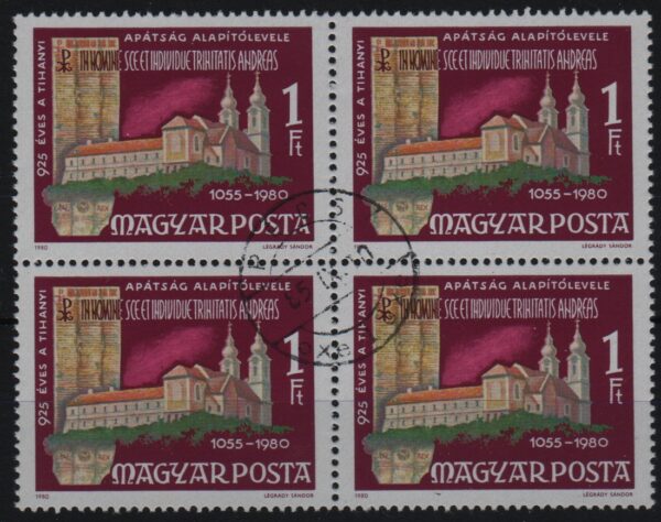 Hongarije blok van 4x Mi.-Nr. 3419A (HUN 0008)