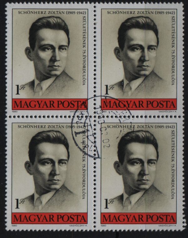 Hongarije blok van 4x Mi.-Nr. 3444A (HUN 0012)