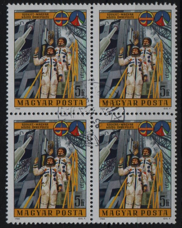 Hongarije blok van 4x Mi.-Nr. 3430A (HUN 0014)