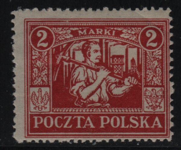 Polen Opper-Silezië Mi.-Nr. 9 (PL-0031)