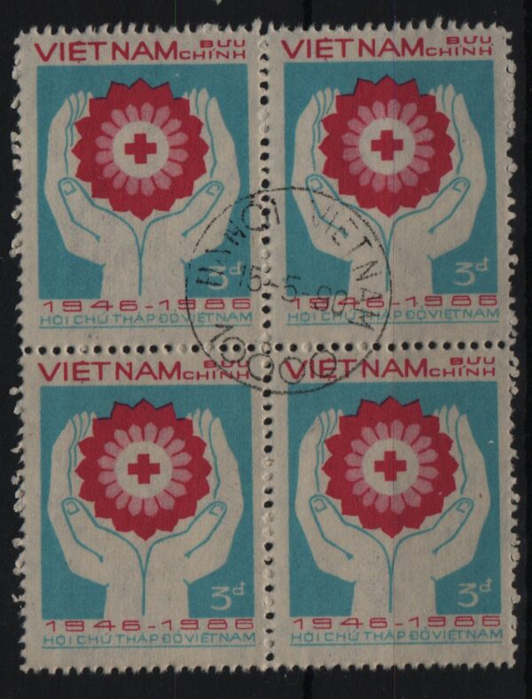 Vietnam blok van 4x Mi.-Nr. 1735 (VNM 0008)