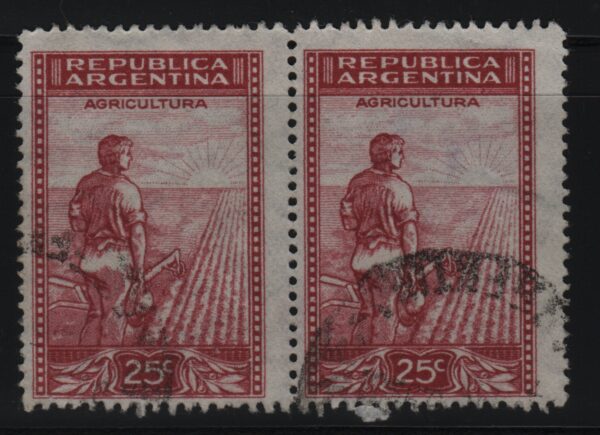 Argentinië horizontaal paar Mi.-Nr. 422X (ARG-0020)