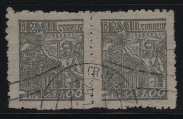 Brazilië horizontaal paar Mi.-Nr. 706XI (BRA-0036)