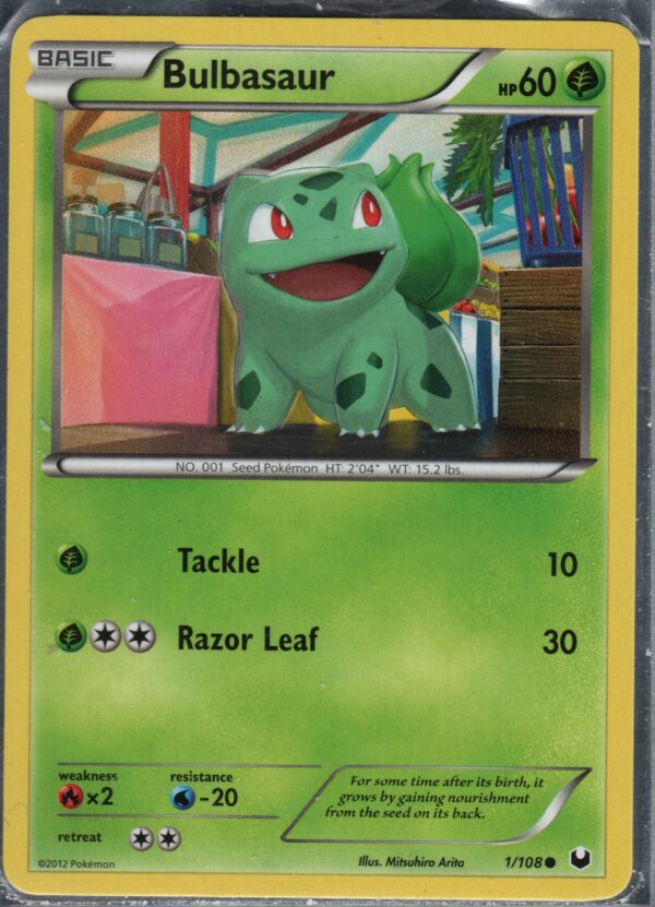 Bulbasaur (BWDE-ENG-01)