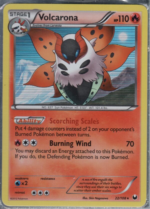 Volcarona (BWDE-ENG-22)