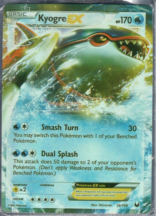 Kyogre EX (BWDE-ENG-26)
