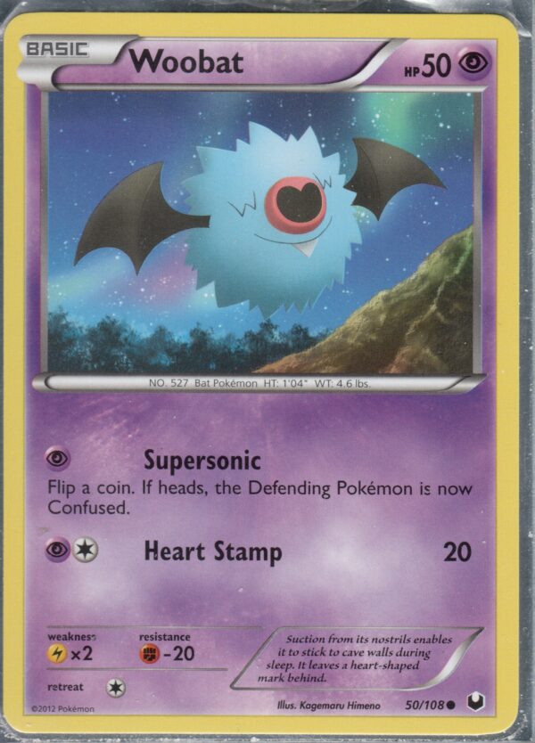 Woobat (BWDE-ENG-50)