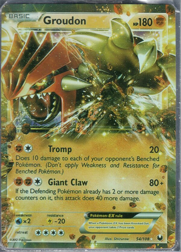 Groudon (BWDE-ENG-54)