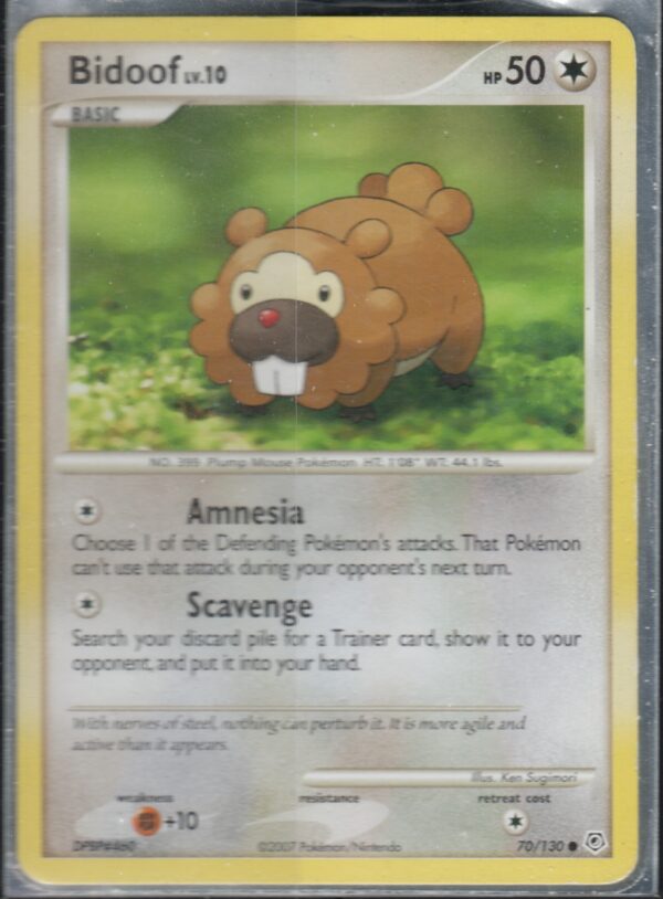 Bidoof (DP-ENG-70)