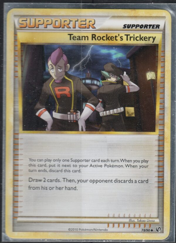 Team Rocket's Trickery (HSUD-ENG-78)
