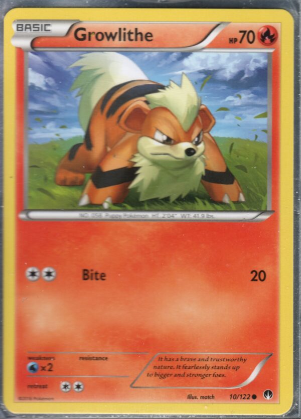 Growlithe (XYBRP-ENG-10)