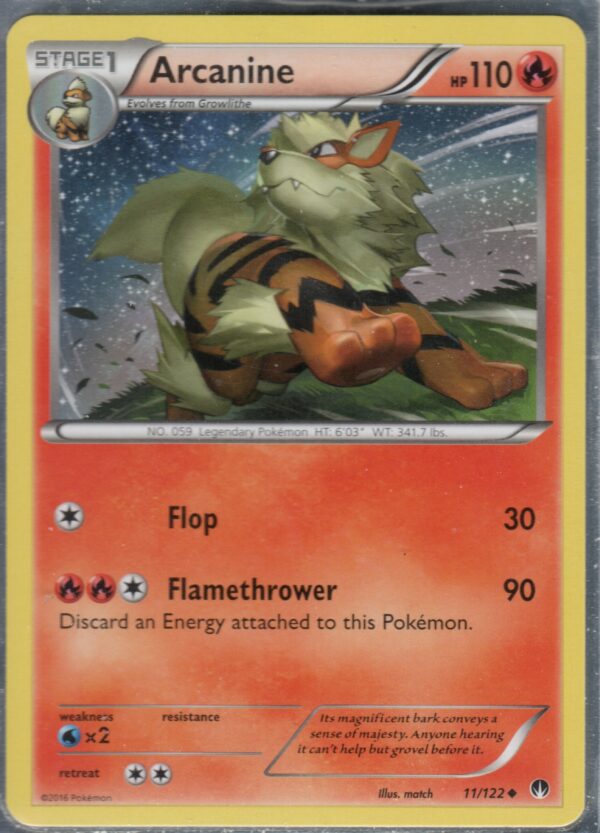 Arcanine (XYBRP-ENG-11)