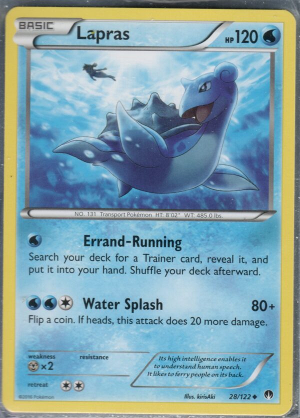 Lapras (XYBRP-ENG-28)