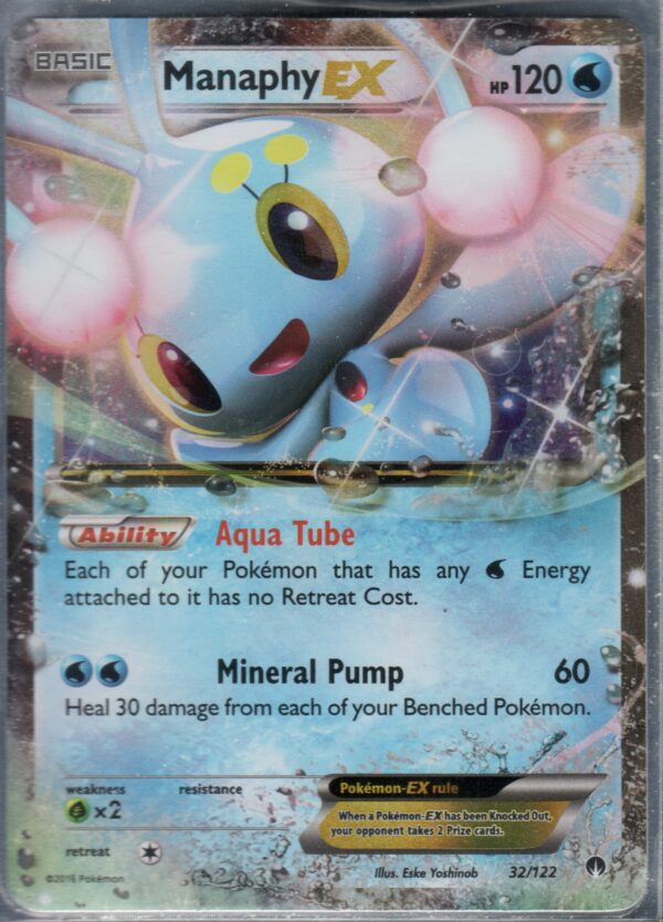 Manaphy EX (XYBRP-ENG-32)
