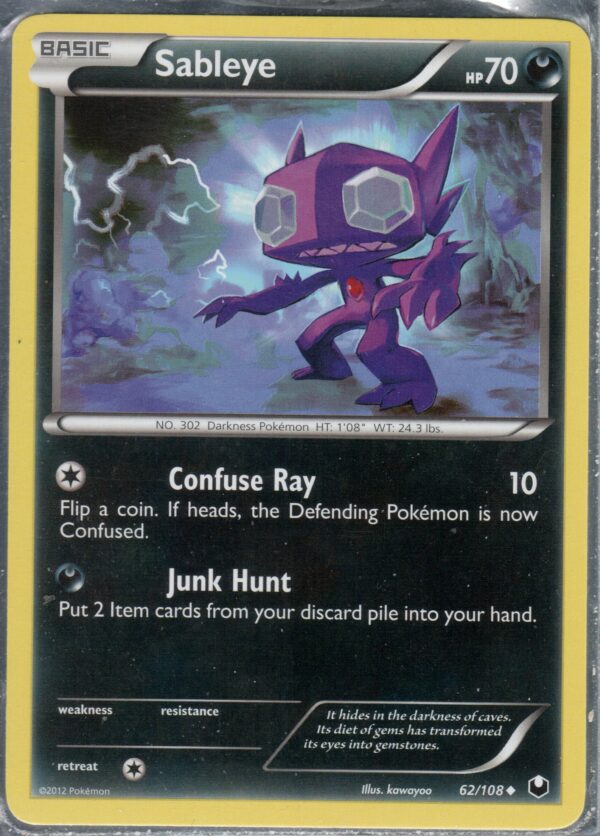 Sableye (BWDE-ENG-62)