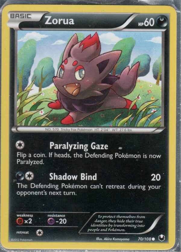 Zorua (BWDE-ENG-70)