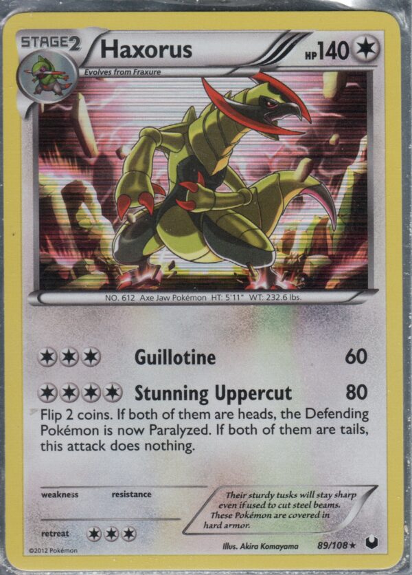 Haxorus (BWDE-ENG-89)