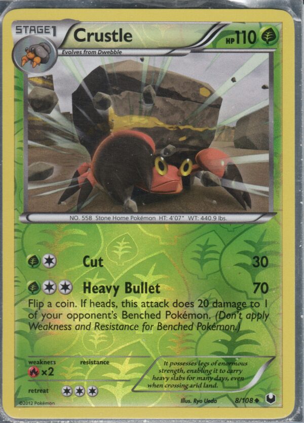 Crustle Reverse Holo (BWDE-ENG-REV-08)