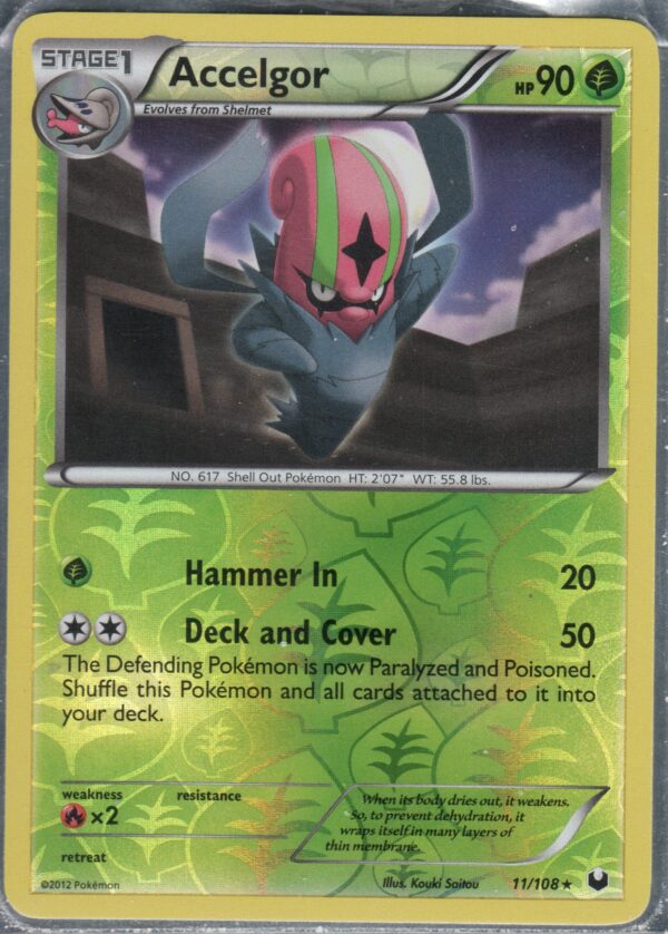 Accelgor Reverse Holo (BWDE-ENG-REV-11)