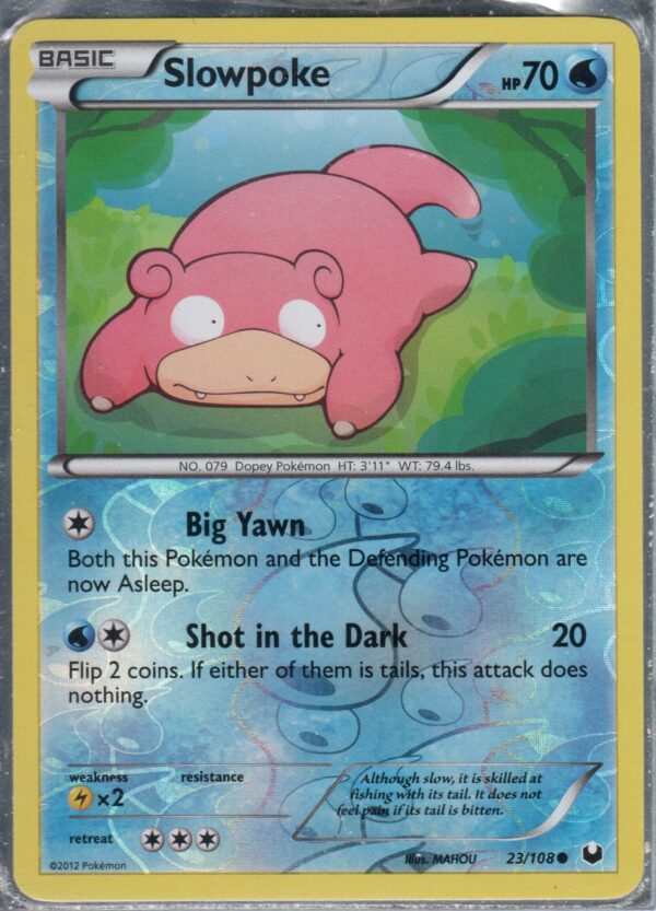 Slowpoke Reverse Holo (BWDE-ENG-REV-23)