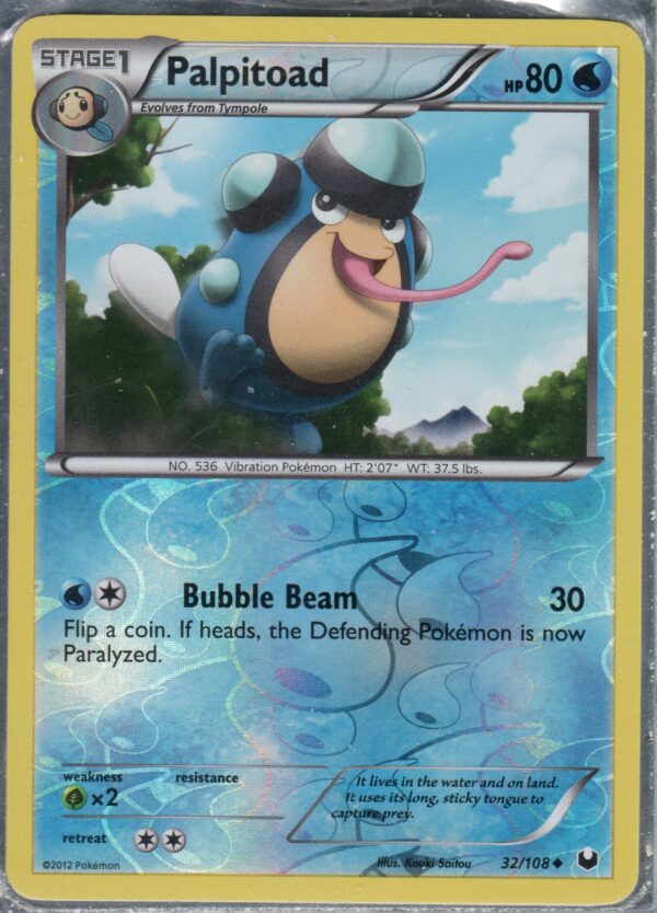 Palpitoad Reverse Holo (BWDE-ENG-REV-32)