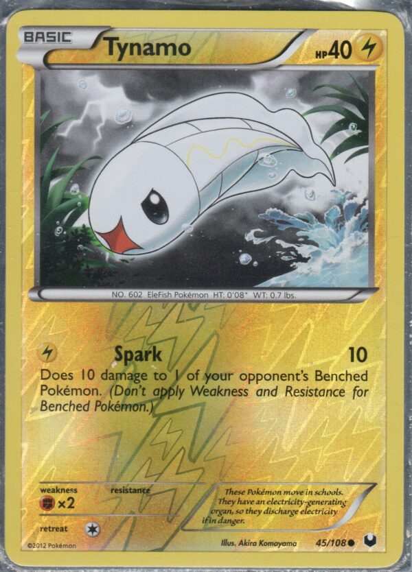 Tynamo Reverse Holo (BWDE-ENG-REV-45)