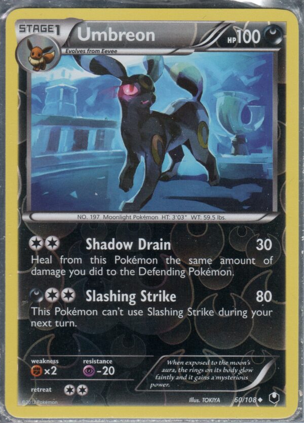 Umbreon Reverse Holo (BWDE-ENG-REV-60)