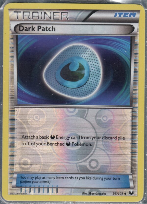 Dark Patch Reverse Holo (BWDE-ENG-REV-93)