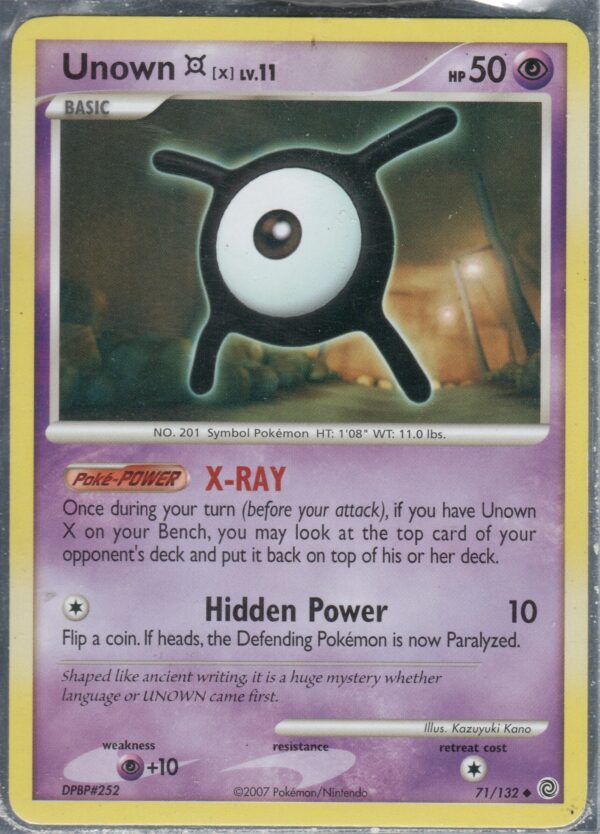 Unown X (DPSW-ENG-71)