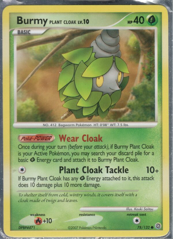 Burmy Plant Cloak (DPSW-ENG-78)
