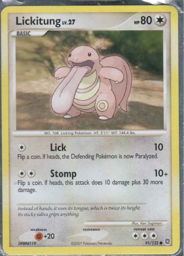 Lickitung (DPSW-ENG-91)