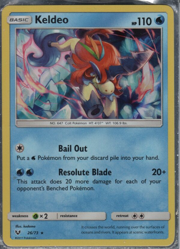 Keldeo (SMSLG-ENG-26)