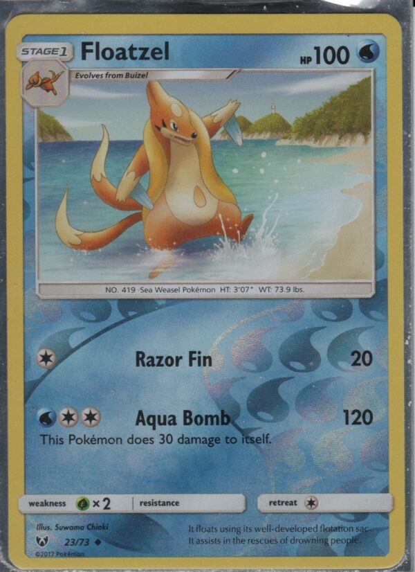 Floatzel Reverse Holo (SMSLG-ENG-REV-23)
