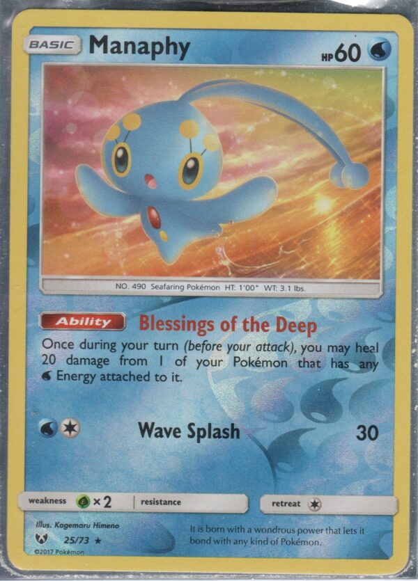 Manaphy Reverse Holo (SMSLG-ENG-REV-25)