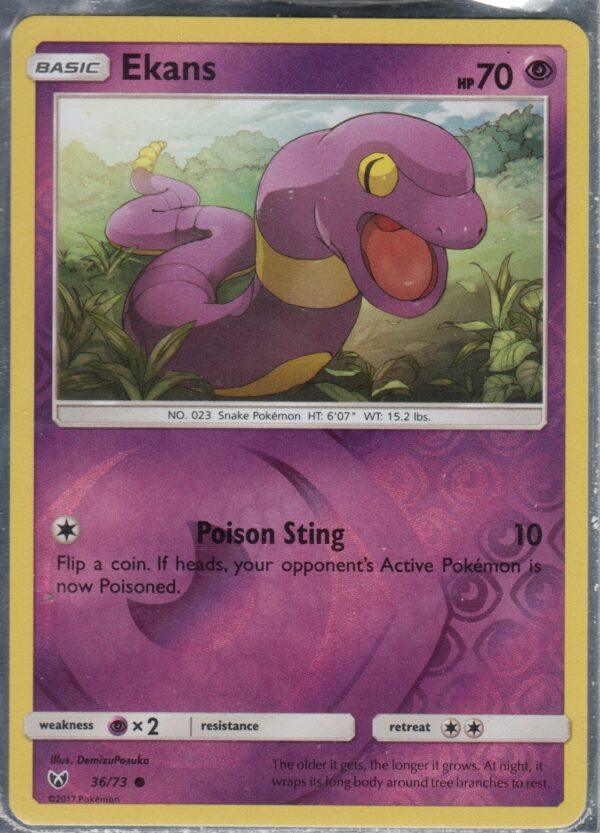 Ekans Reverse Holo (SMSLG-ENG-REV-36)