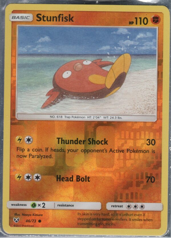 Stunfisk Reverse Holo (SMSLG-ENG-REV-46)