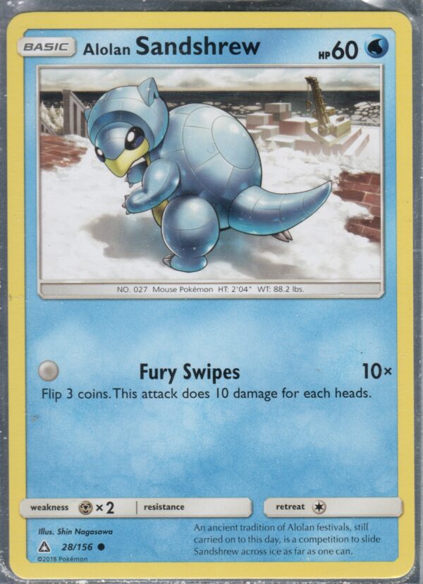 Alolan Sandshrew (SMUPR-ENG-28)
