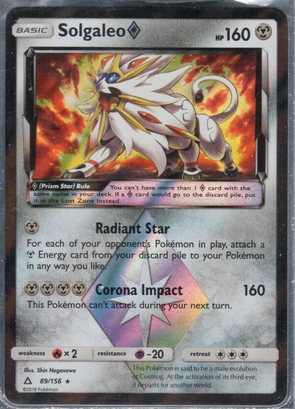 Solgaleo Prism Star (SMUPR-ENG-89)