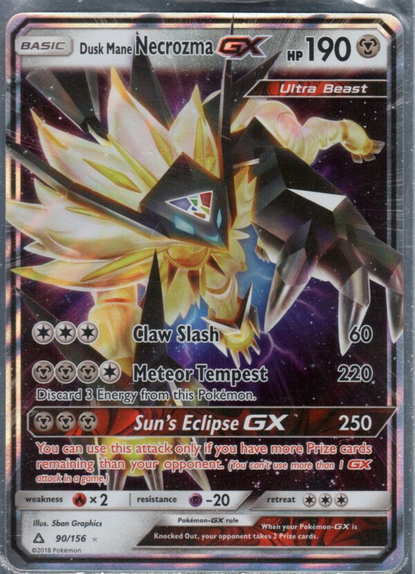 Dusk Mane Necrozma GX (SMUPR-ENG-90)