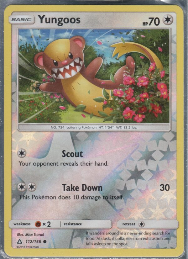 Yungoos Reverse Holo (SMUPR-ENG-REV-112)