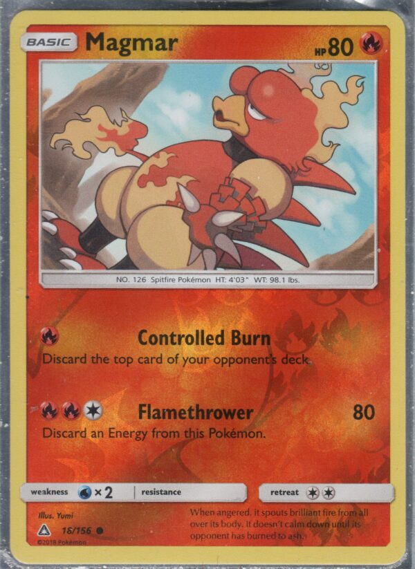 Magmar Reverse Holo (SMUPR-ENG-REV-18)