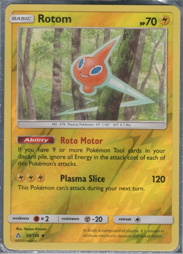 Rotom Reverse Holo (SMUPR-ENG-REV-50)