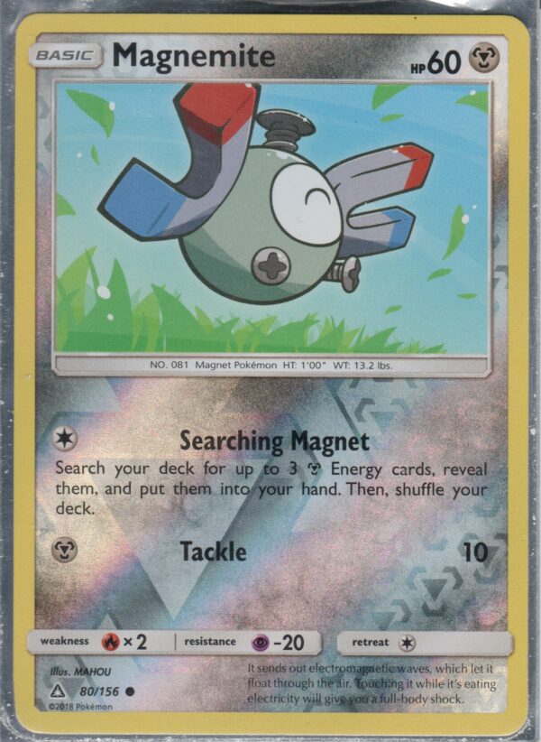 Magnemite Reverse Holo (SMUPR-ENG-REV-80)